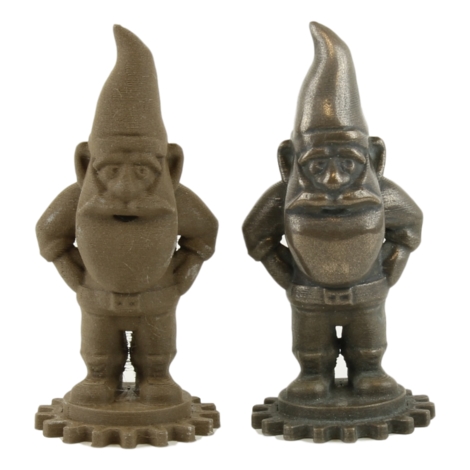 Figures imprimées avec HTPLA Bronze